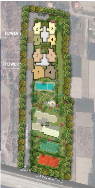 Kashi Nirmal Heights 4 BHK floor plan